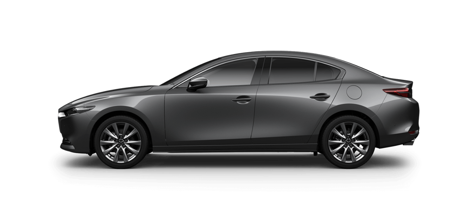 Mazda 3 Sedan Machine Grey Metallic
