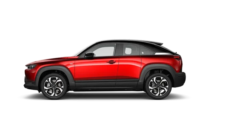 Mazda MX-30 2025 adalah SUV listrik bergaya futuristik dengan motor e-SKYACTIV, interior ramah lingkungan, dan fitur keselamatan i-ACTIVSENSE. Harga dan spesifikasi Mazda MX-30 terbaru di Bali.