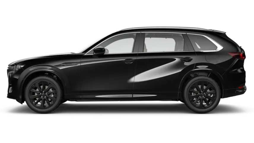 Warna Mazda CX-80 Jet Black Mica (KURO)