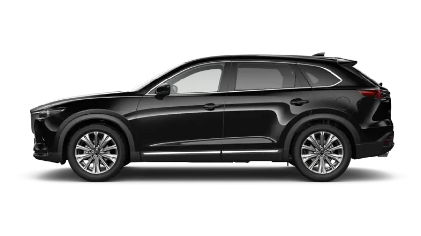 Warna Mazda CX-9 Jet Black Mica (AWD)