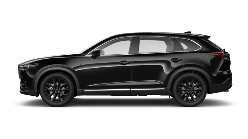Warna Mazda CX-9 Jet Black Mica (FWD KURO)