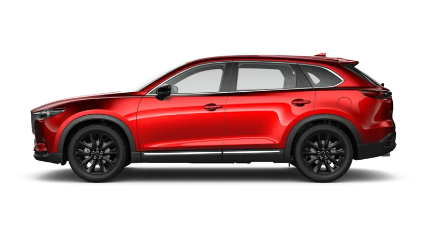 Warna Mazda CX-9 Soul Red Crystal (FWD KURO)